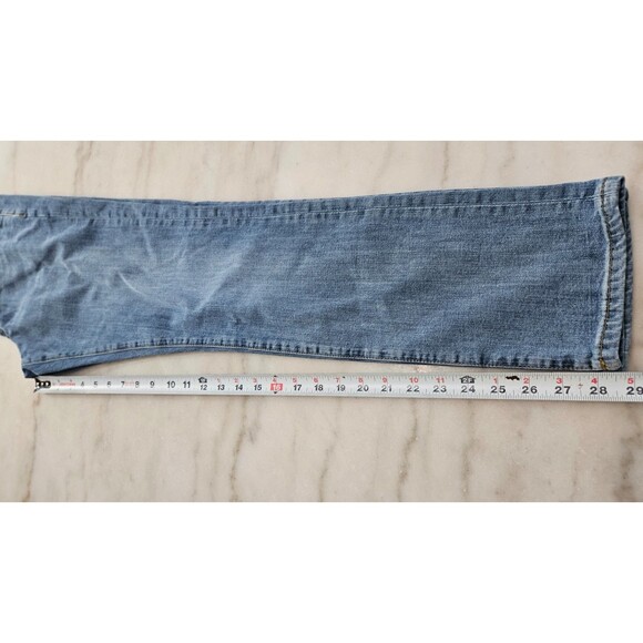 Vineyards Vines Blue Five Pockets Denim Belted Pullover Man Jeans Size 30x30 - Picture 5 of 10